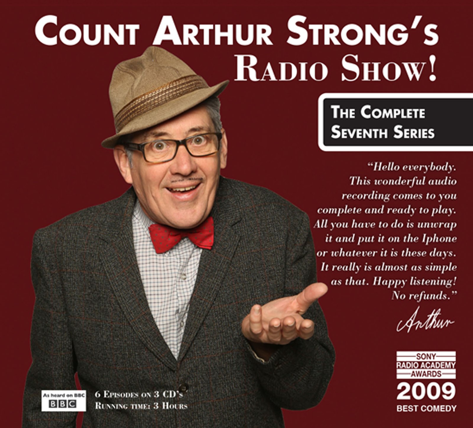 count arthur strong tour cancelled
